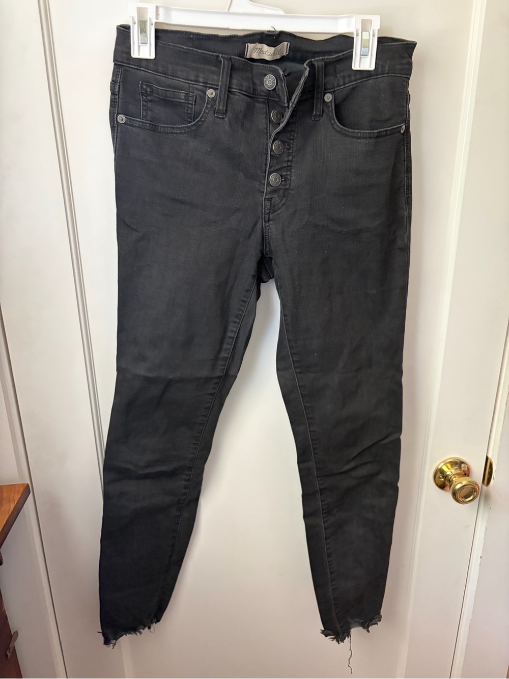 Madewell Black Skinny Jeans
